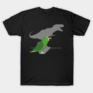 t-rex red lored amazon parrot T-Shirt